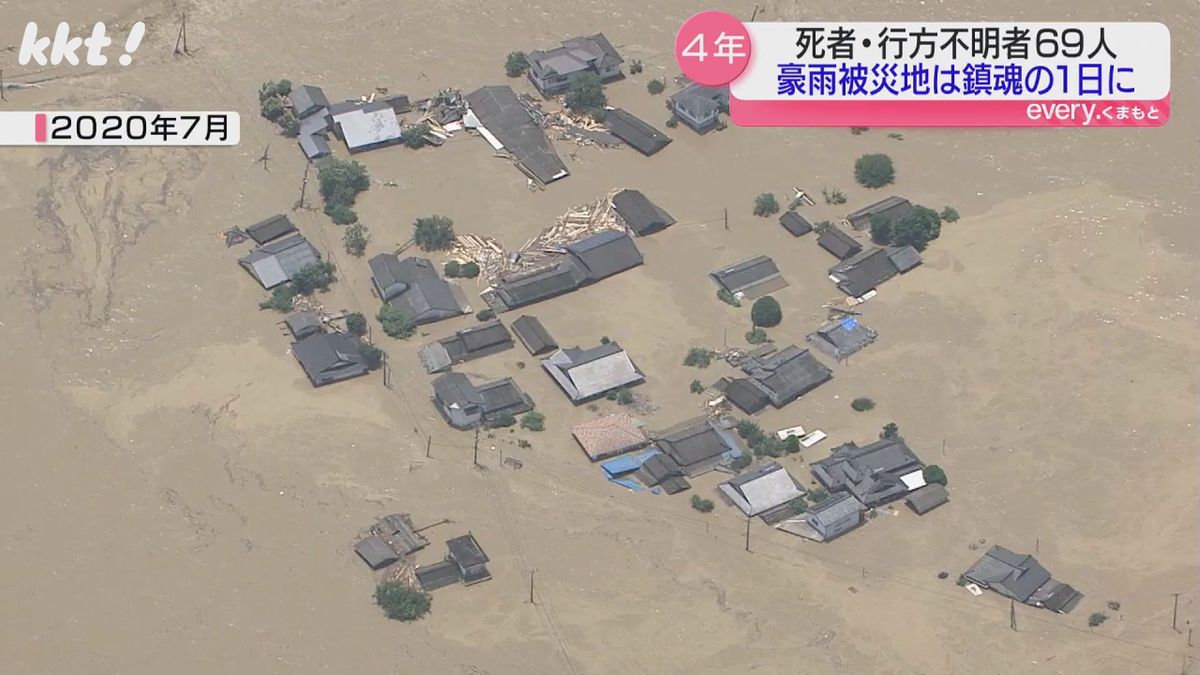 熊本豪雨発生直後（2020年7月）