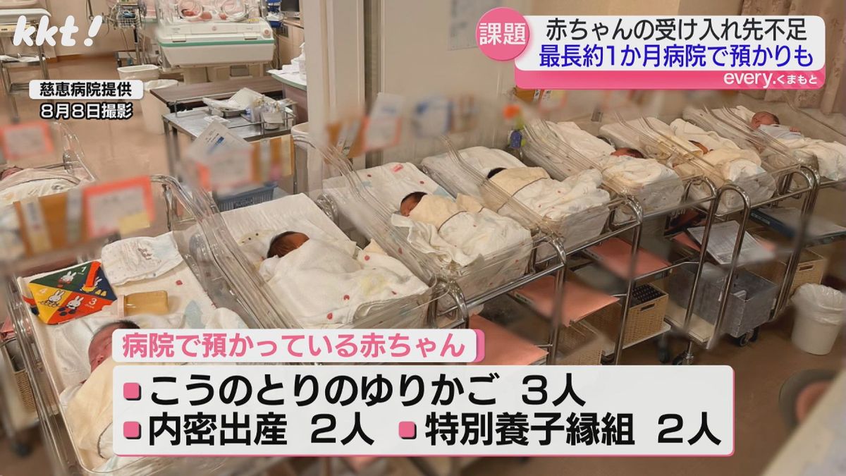 慈恵病院 赤ちゃん受け入れ先不足で会見「早く家庭的な環境に」