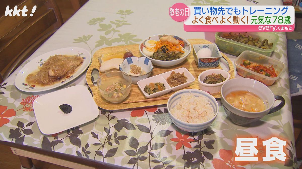 山本さんの昼食メニュー