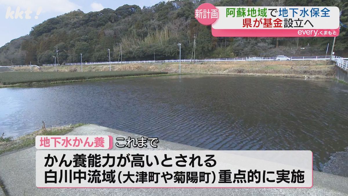 これまで大津町や菊陽町の白川中流域で重点的に実施