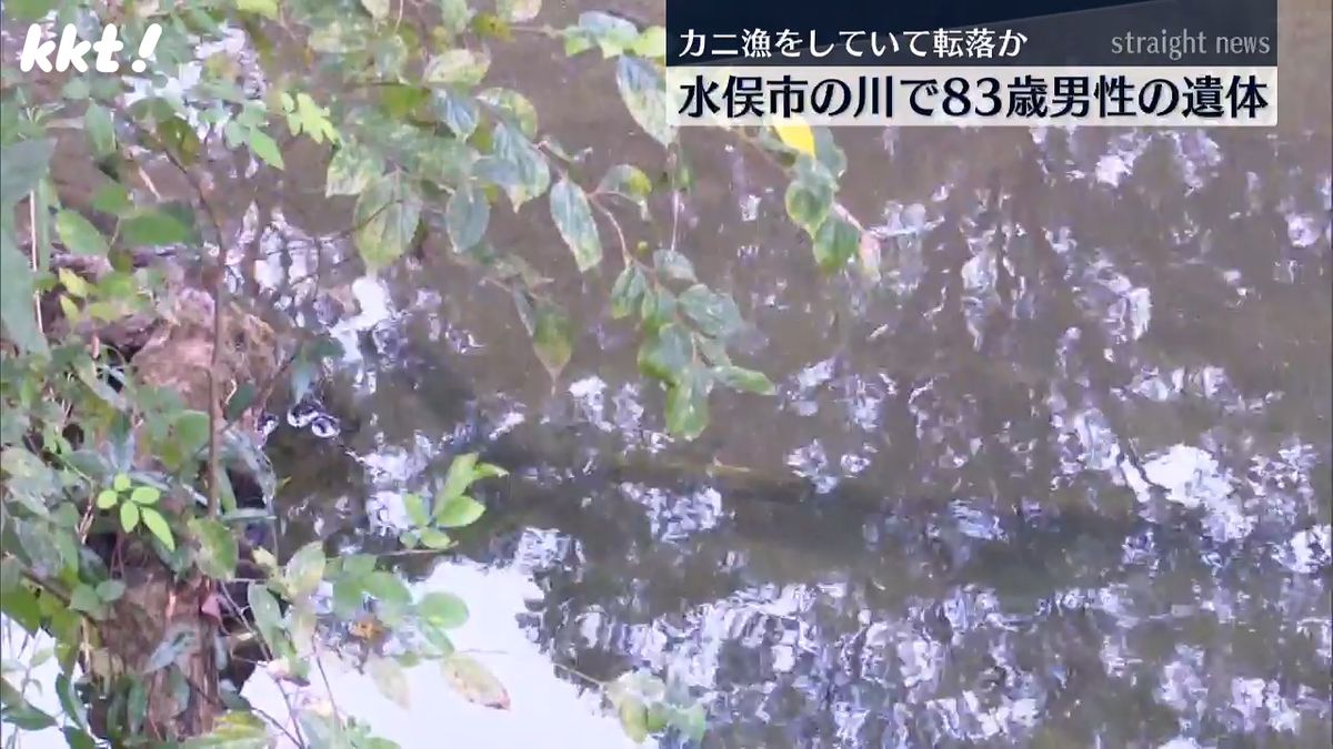 水俣川(28日･水俣市中鶴)