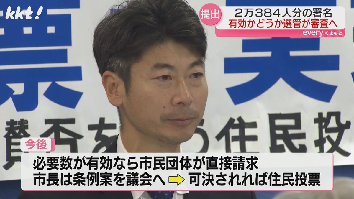 ｢市庁舎建設の賛否を問う住民投票をすすめる会｣西川文武代表