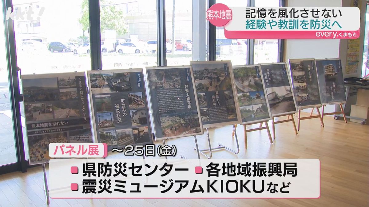 パネル展の開催場所
