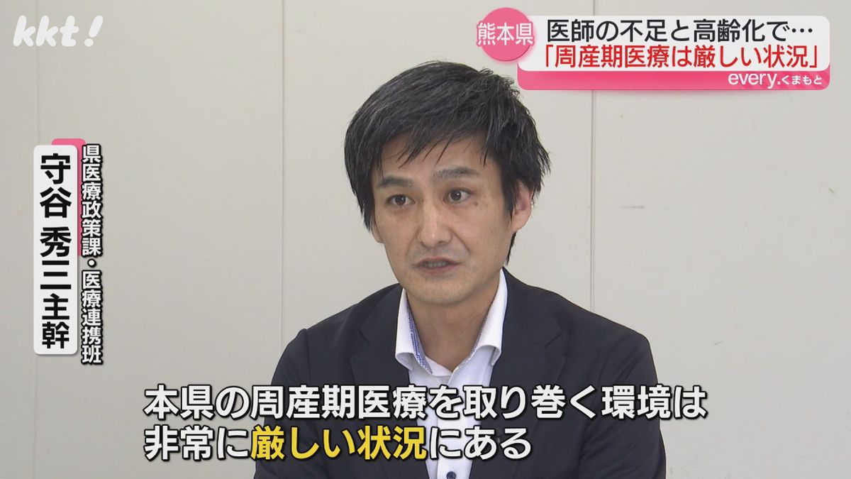 熊本県医療政策課医療連携班 守谷秀三主幹