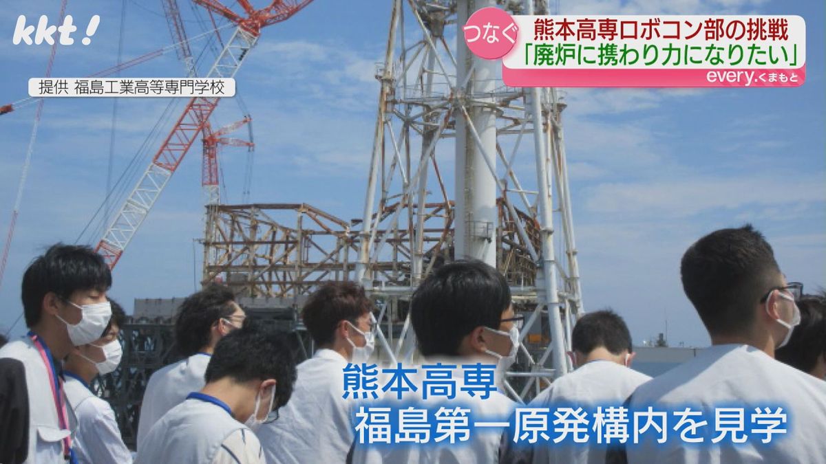 福島第一原発校内 見学時の様子