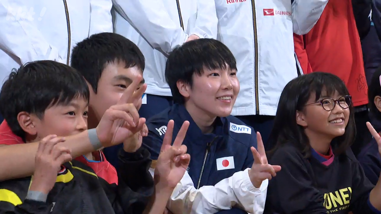 バドミントン 世界のトップ選手とジュニア選手が交流【熊本マスターズ