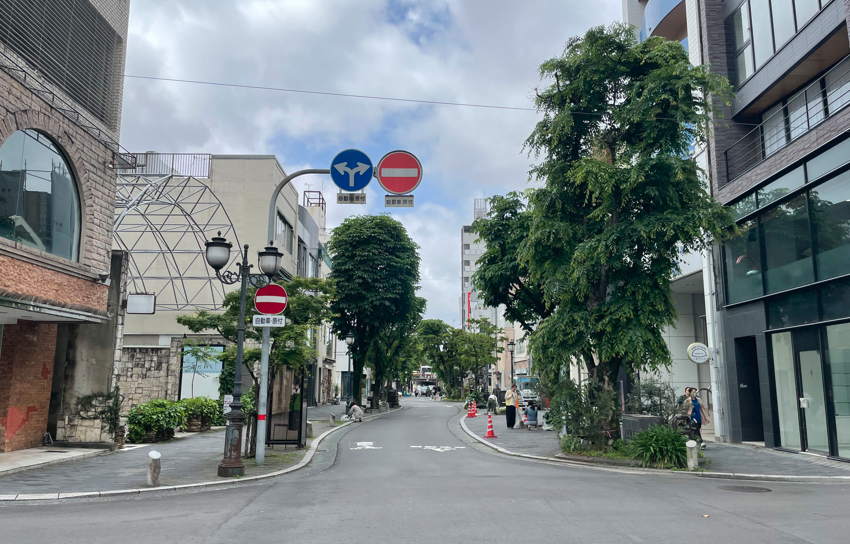 熊本市・シャワー通り