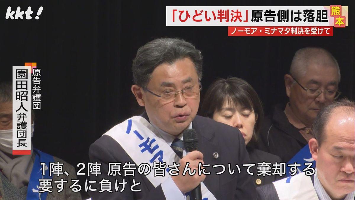 園田昭人 原告弁護団長