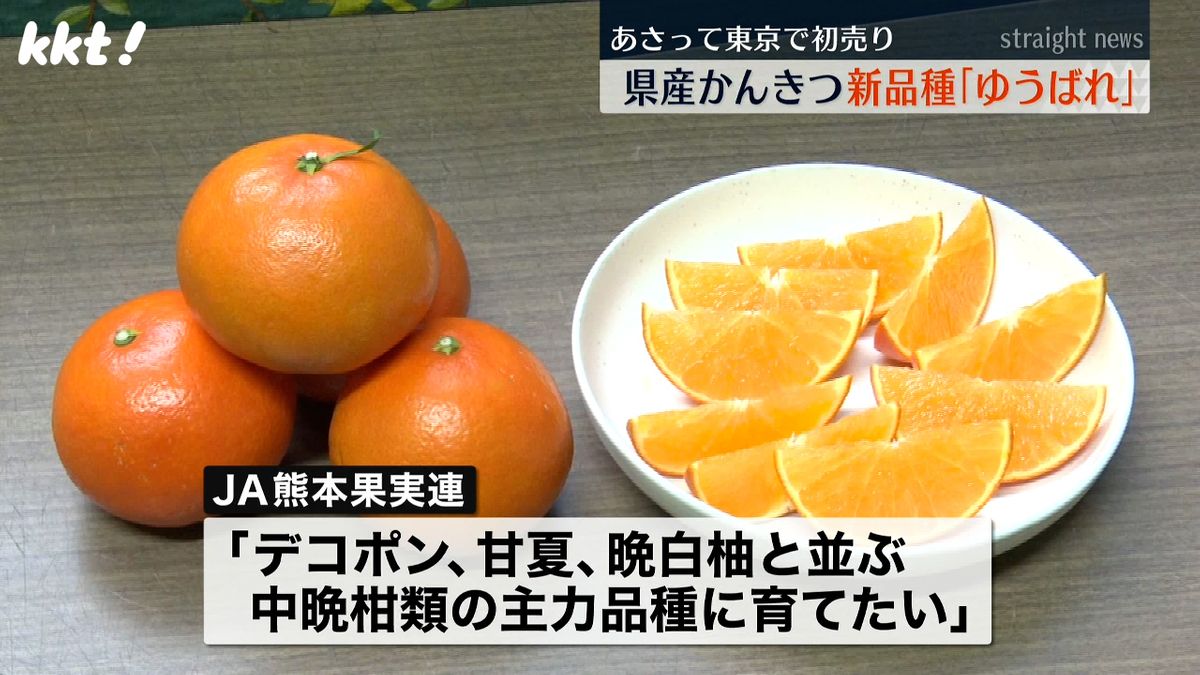 鮮やかな橙色の外観と酸味が少なく甘い味が特徴