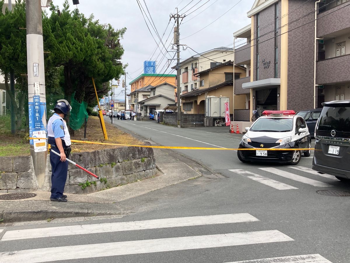 【速報】熊本市の高校近くで発砲音か 周辺には多くの学校や住宅