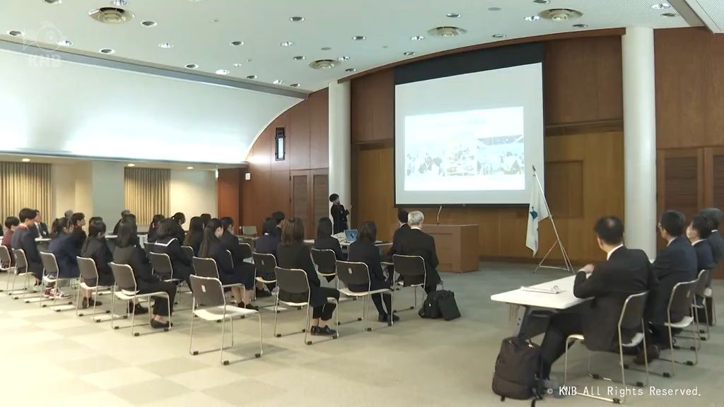 富山県高校生海外派遣事業　生徒が東南アジアでの研修を報告