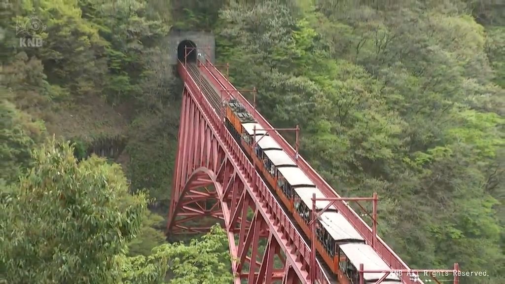 黒部峡谷鉄道　一部区間で営業運転開始　全線開通は地震の影響で10月見通し