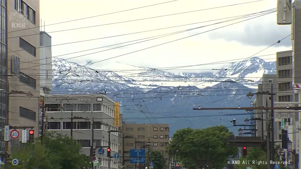 富山県内　気温が高くなりそう　体調管理に注意を