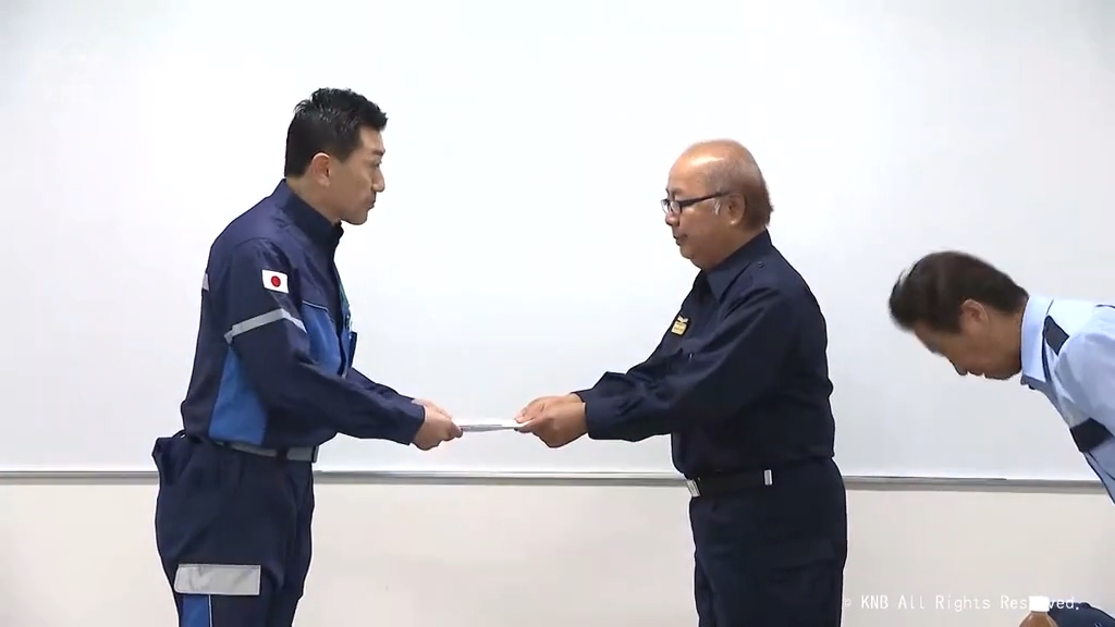 赤間防災担当相が記録的大雨災害の氷見市を視察