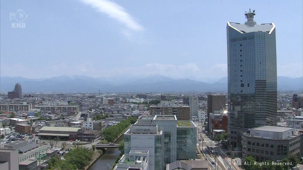 11日の富山県内 既に真夏日のところも