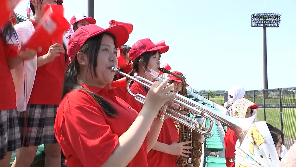 輝いた夏になりました」県内公式戦初 入善高校野球部マネージャー女子