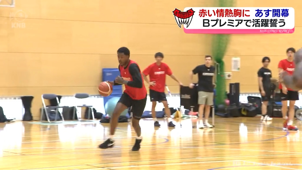 いよいよあす開幕戦　Ｂプレミアに臨む富山グラウジーズ　富山県