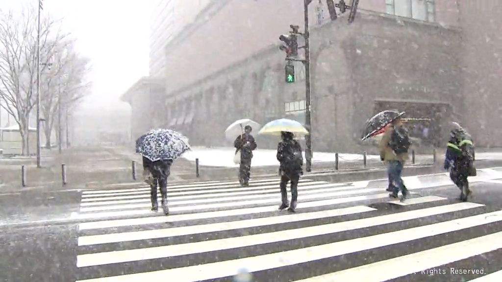 富山県内　真冬の寒さに　10日にかけても荒れた天気続く見込み