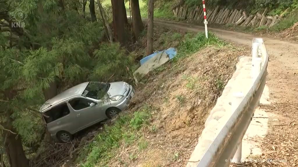 崖下に車　持ち主の男性遺体で発見　富山市の山あい