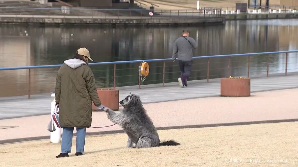 富山県内くもり空　この時期としては寒い１日に