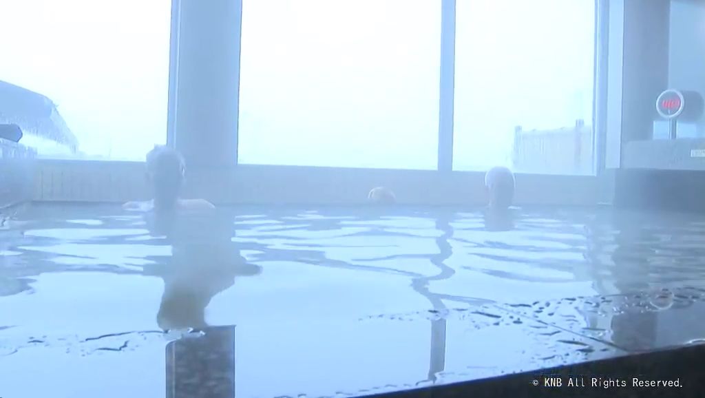 発災13日目　氷見市の温泉が営業再開　被災者ら入浴無料　石川県からも来訪