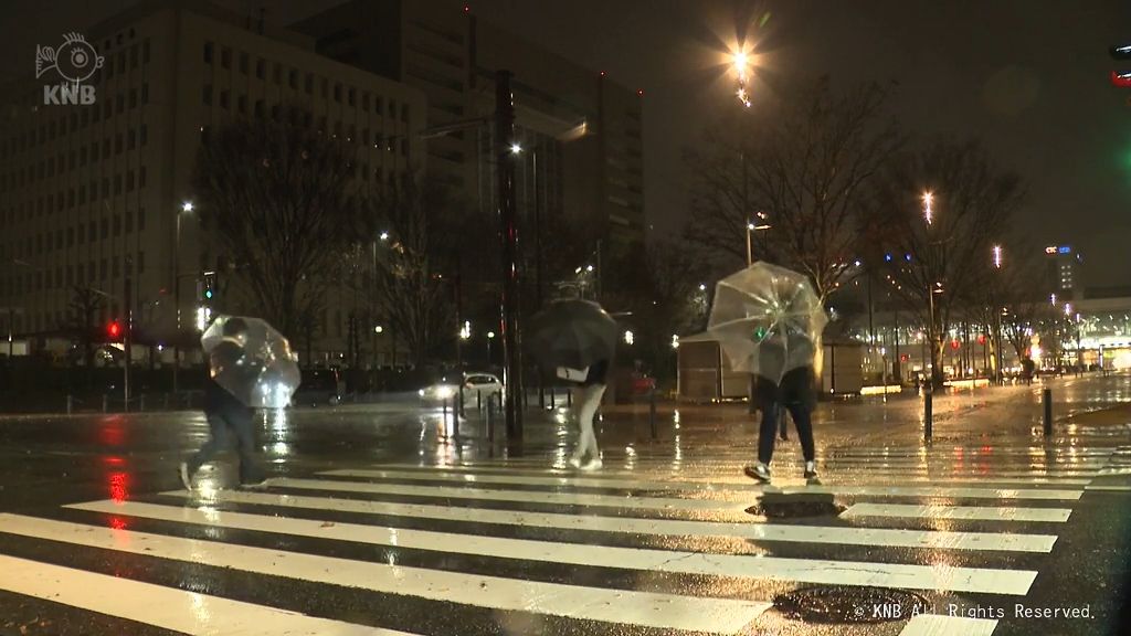 今シーズン一番の寒気　１７日は平野部でも降雪か　富山県内