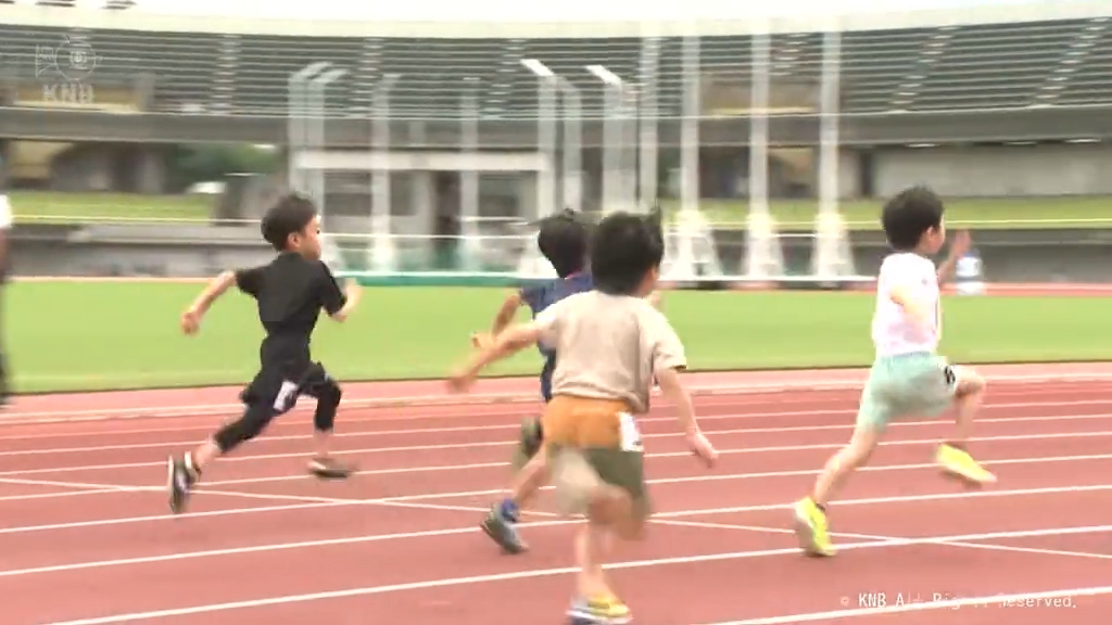 「1位になりたい」大人から子どもまで　５０メートルダッシュの真剣勝負　富山