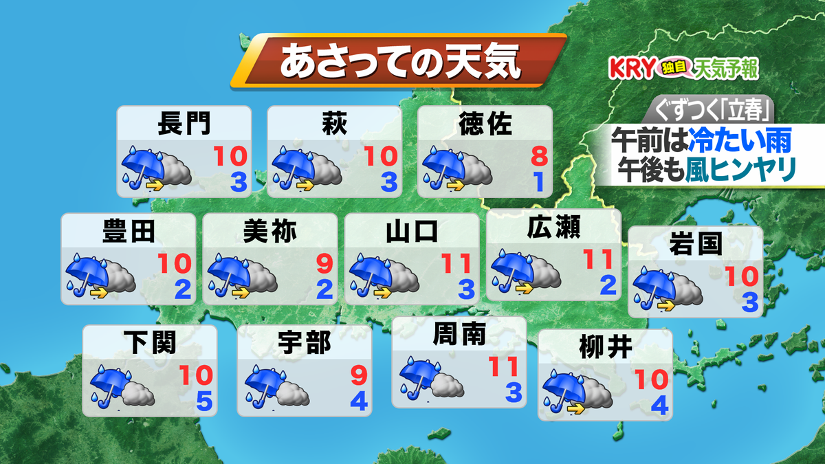 4日（日）の天気予報