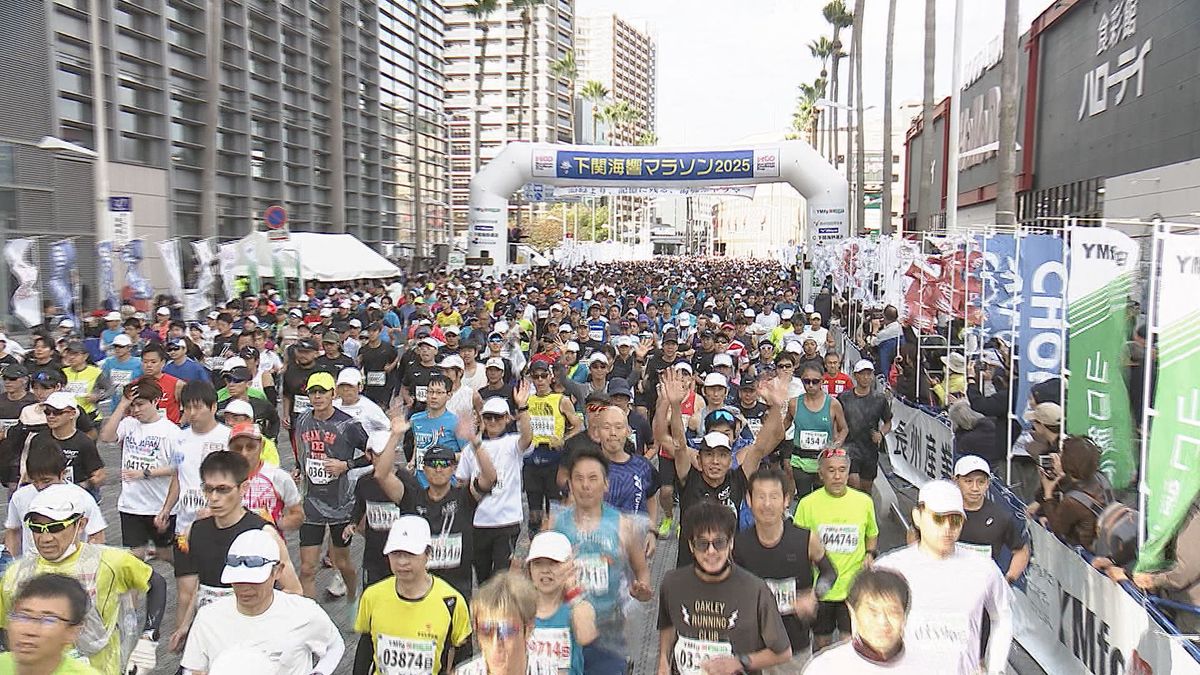 海峡のまちを駆け抜ける！下関海響マラソンに約1万人のランナーが 