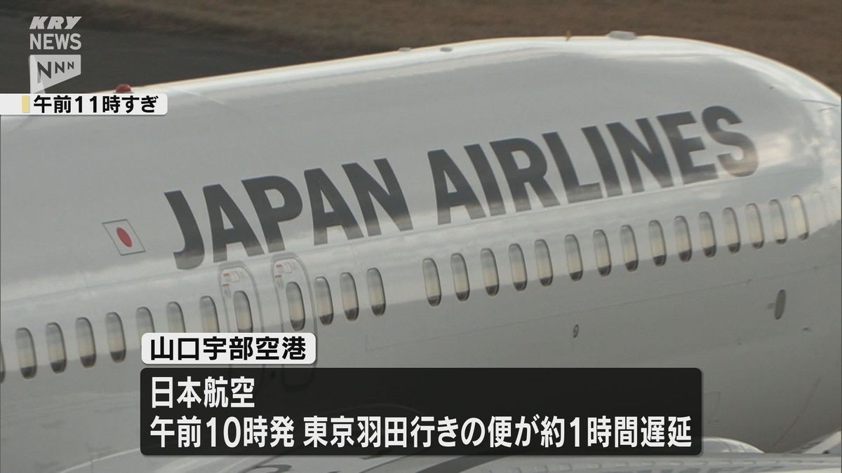 日本航空にサイバー攻撃　山口宇部空港を発着する便にも遅れ