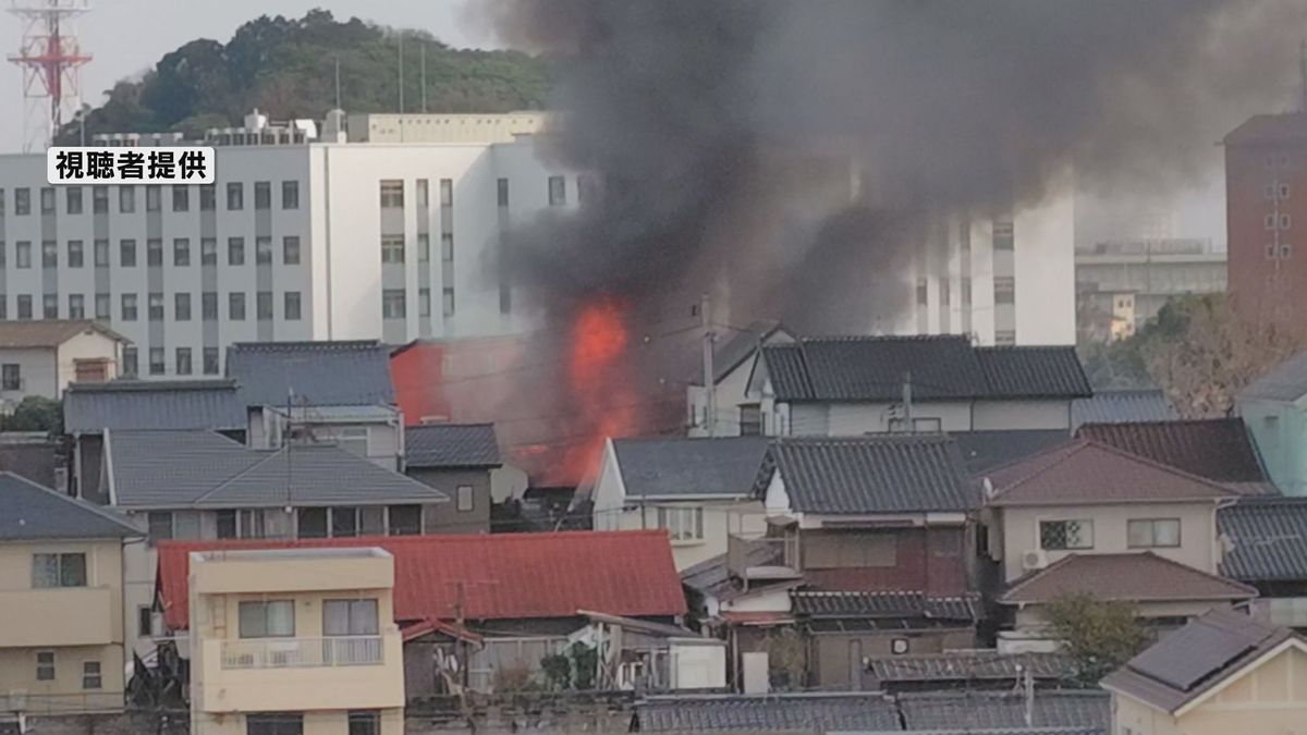 山口・下関で民家全焼　高齢夫婦と連絡とれず…焼け跡からは女性一人の遺体