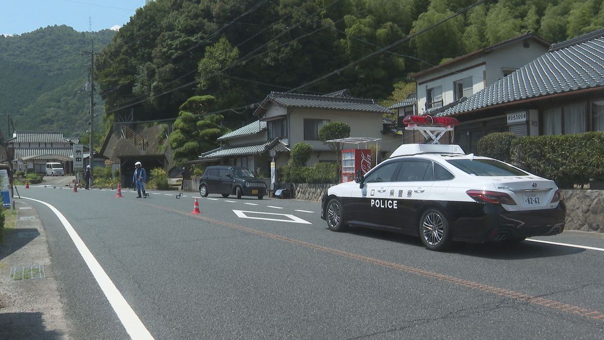 高齢女性が軽乗用車にはねられ死亡～岩国市田原の国道2号