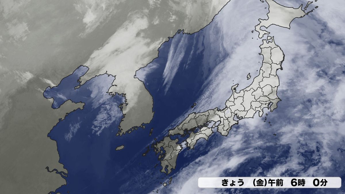 29日(金)朝の雲画像
