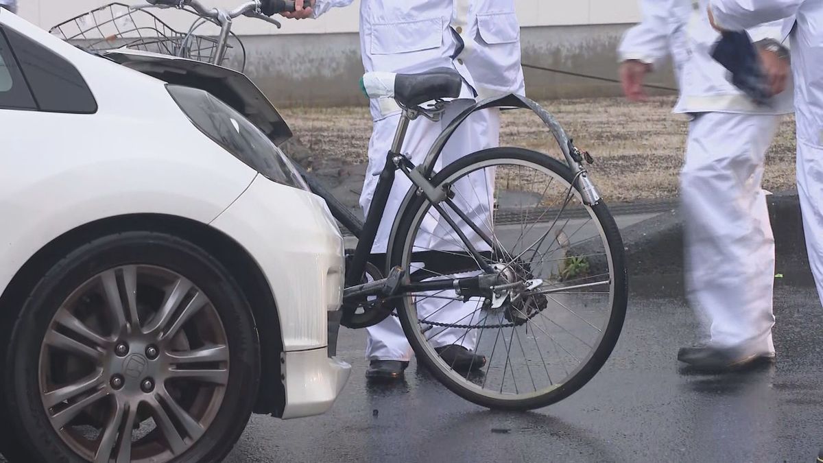 下松で自転車と乗用車が衝突 自転車の会社員の男性(77)が死亡