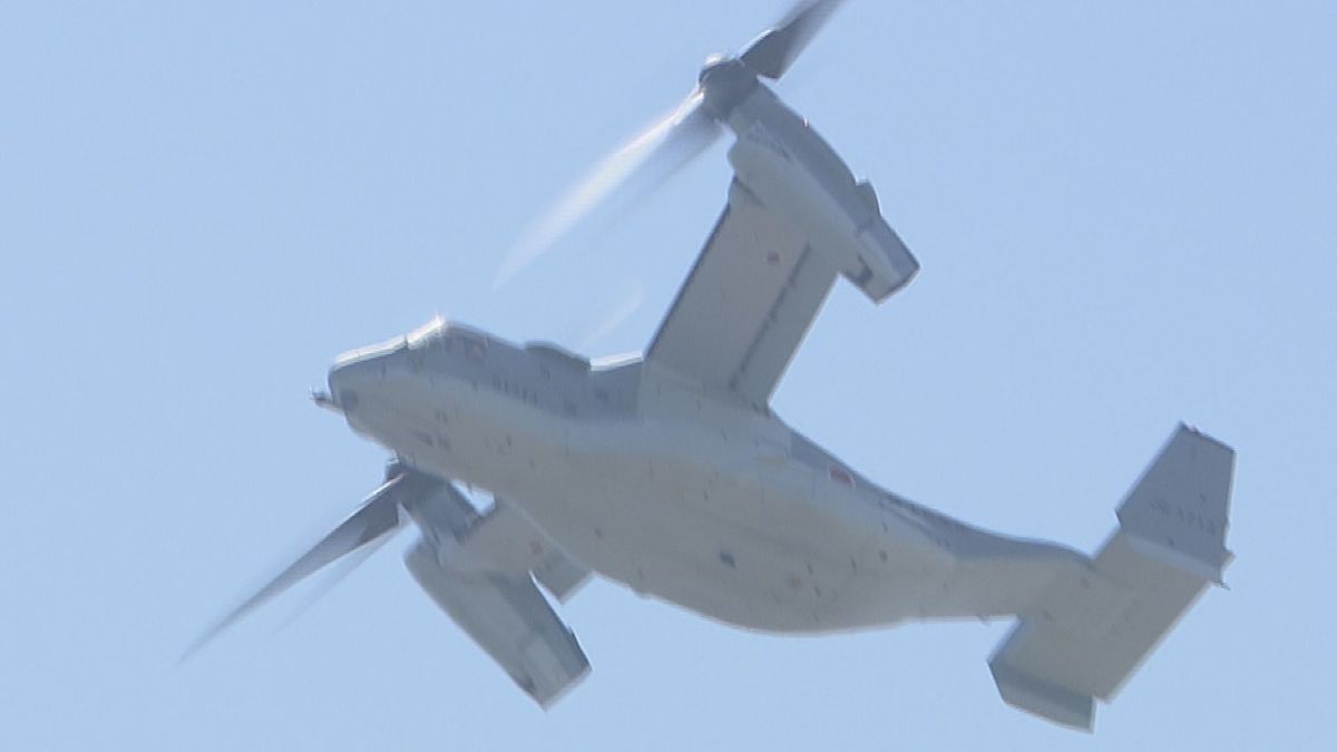陸自オスプレイ、全17機が千葉・木更津駐屯地へ 陸揚げ地の米軍岩国基地(山口)から移動