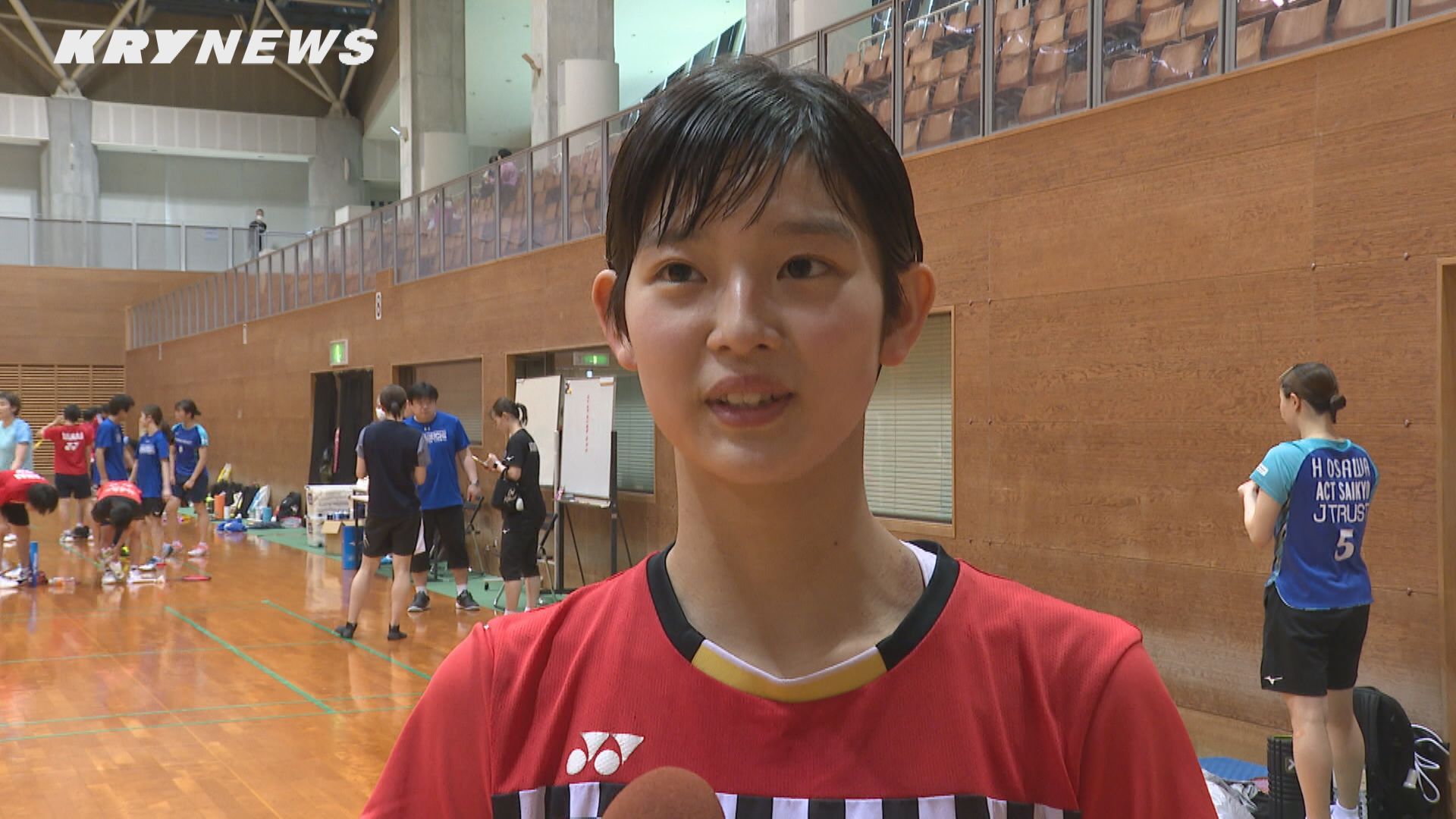 速報】バドミントンの世界ジュニア選手権で柳井商工3年の田口真彩選手