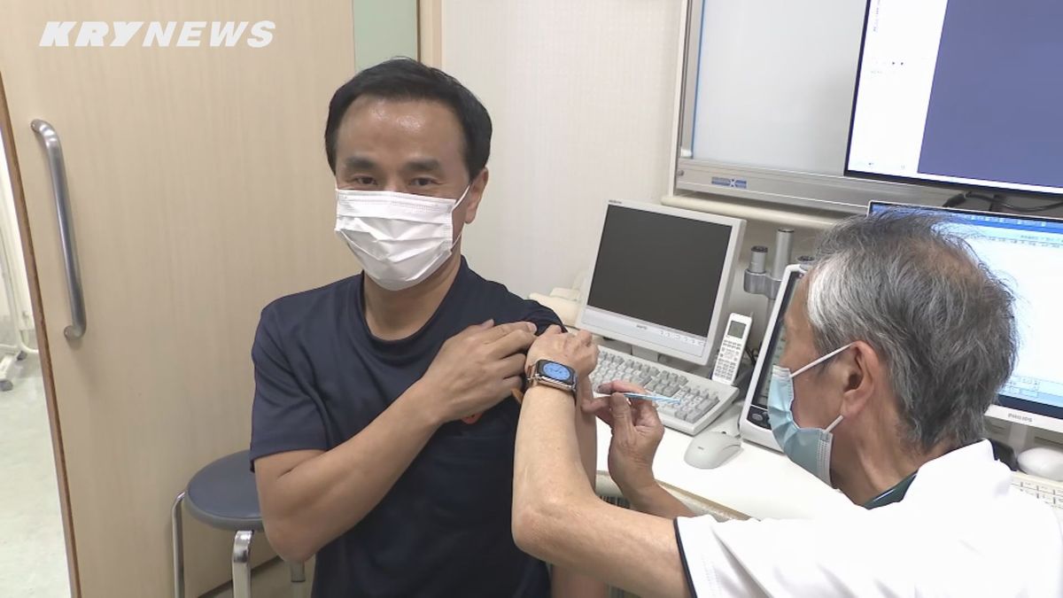「ぜひ接種の積極的な検討を…」村岡知事が5回目の新型コロナワクチン接種