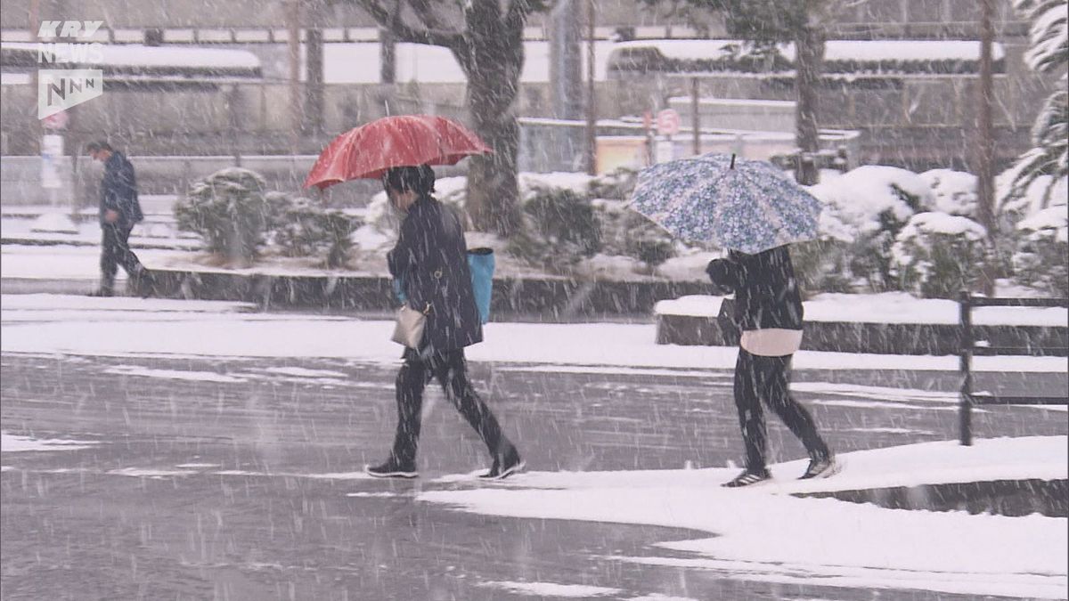 山口県・活発な雪雲が流れ込み山地、平地ともに引き続き大雪に注意 