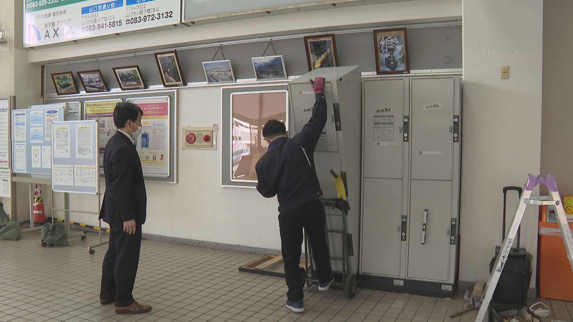 JR山口駅にコインロッカーが半年ぶりに復活！ニューヨークタイムズ紙「ことし行くべき52カ所の3番目」に選ばれた山口市の玄関口（2024年3月18日掲載）｜KRY  NEWS NNN