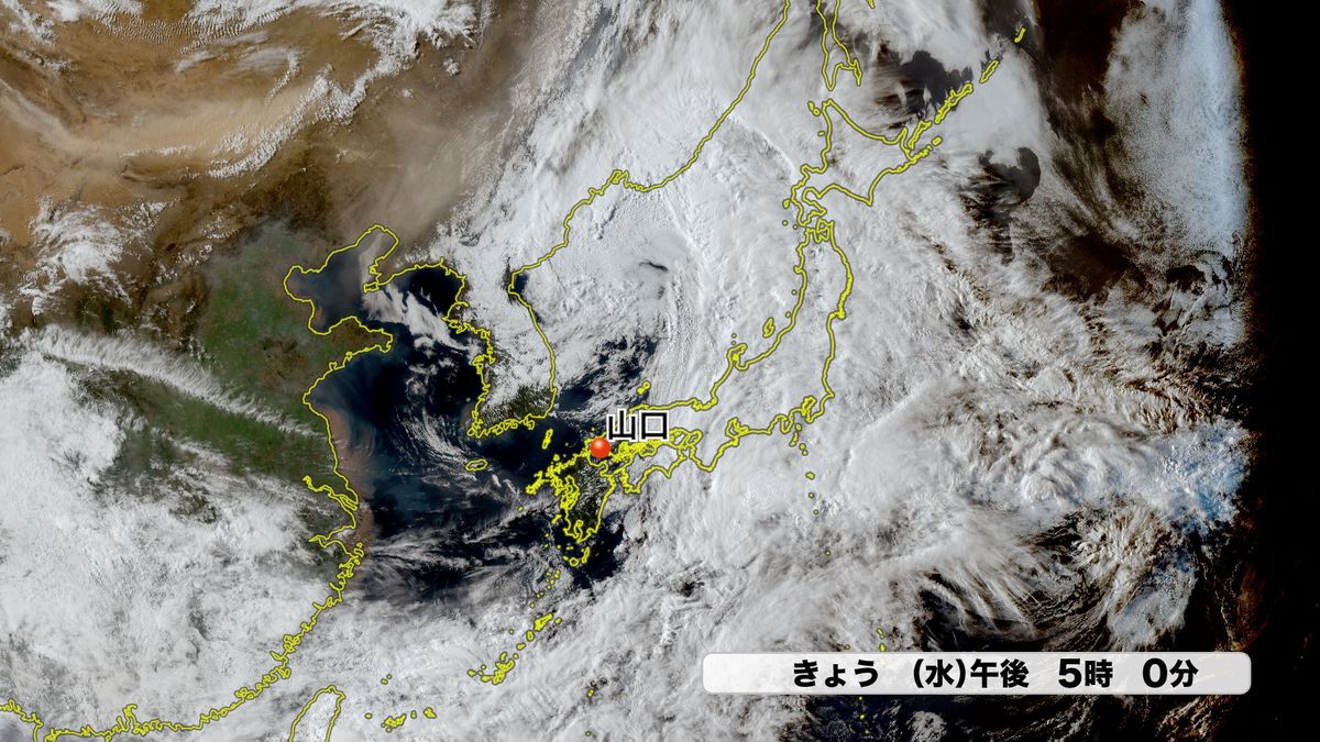 24日(水)の気象衛星画像