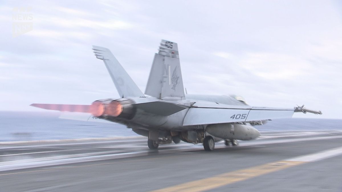 米海軍空母艦載機 CQ着艦資格取得訓練開始か…11日までは滑走路の時間 