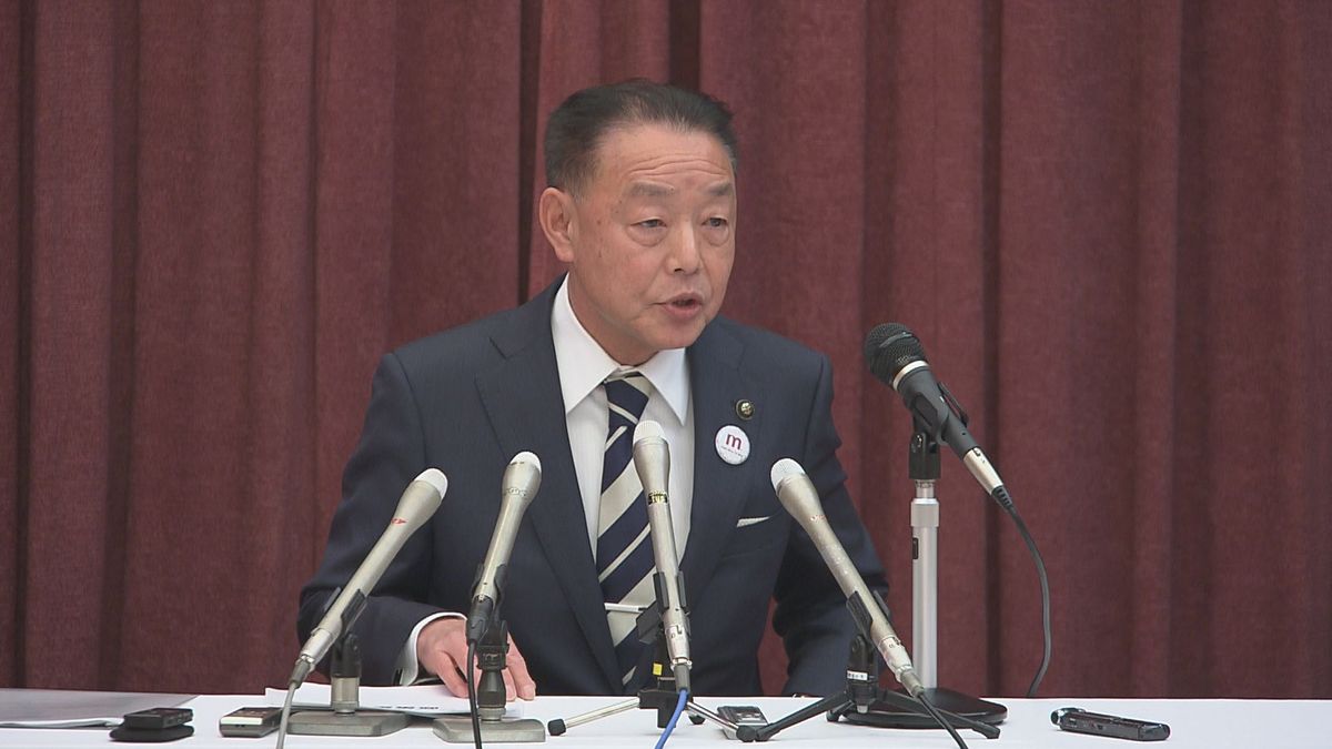 4月の美祢市長選挙 現職の篠田洋司氏が出馬表明