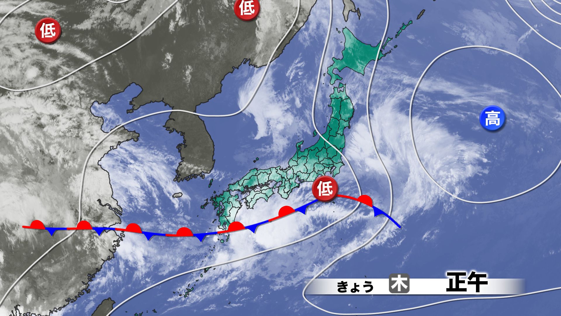 山口天気 夕刊6/18】梅雨前線北上 あす19日(金)の昼頃から あさって20