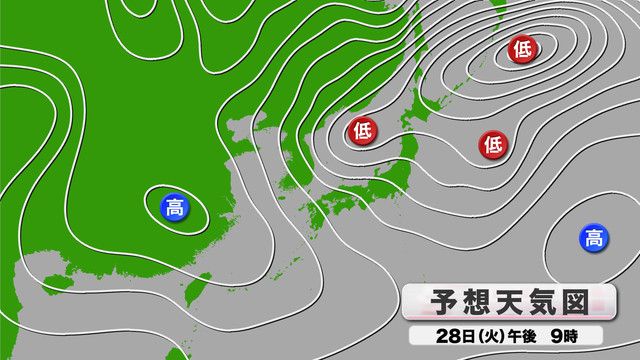 予想天気図