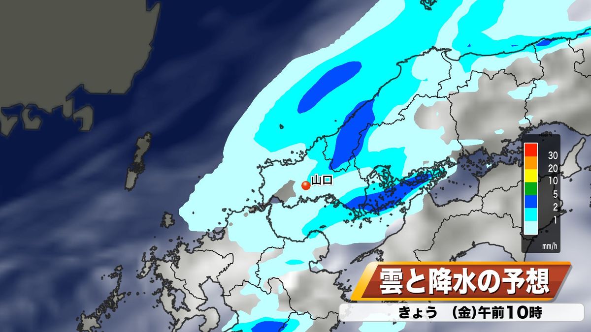 20日(金)午前は冷たい雨