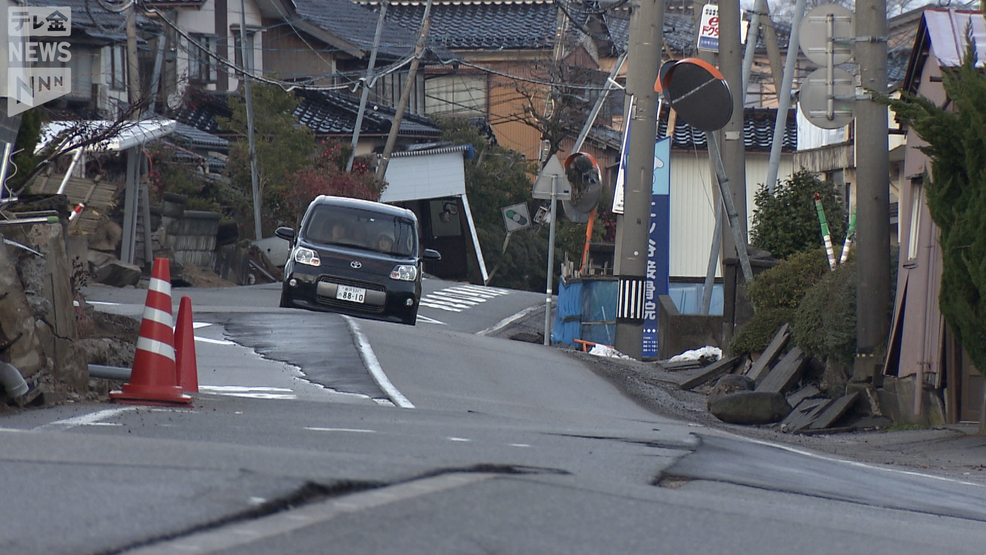 7か月経っても道は歪み家は傾き…復旧方法は示されず 液状化被害の町”内灘”の未来（2024年8月7日掲載）｜テレ金NEWS NNN