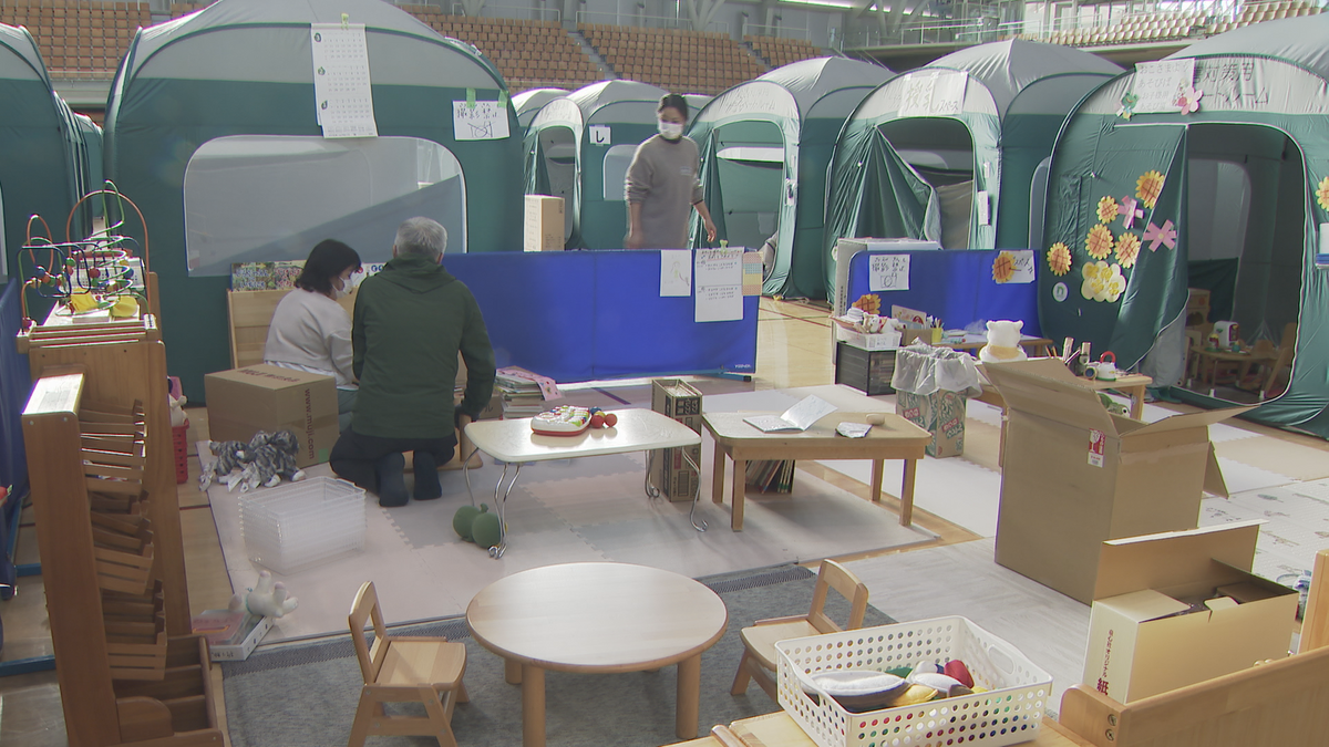 石川・小松市に「1.5次避難所」増設 馳知事は移送の取り組み加速に意欲