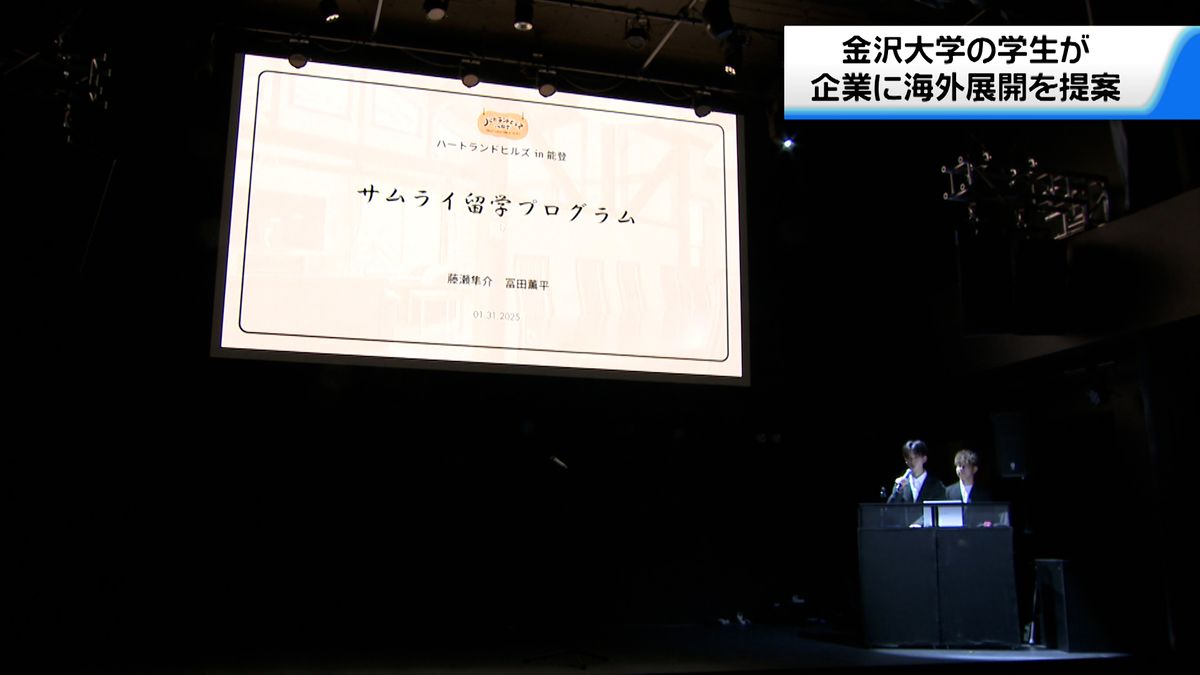 学生が現地での活動を生かした事業を提案　日本企業海外展開プロジェクト報告会