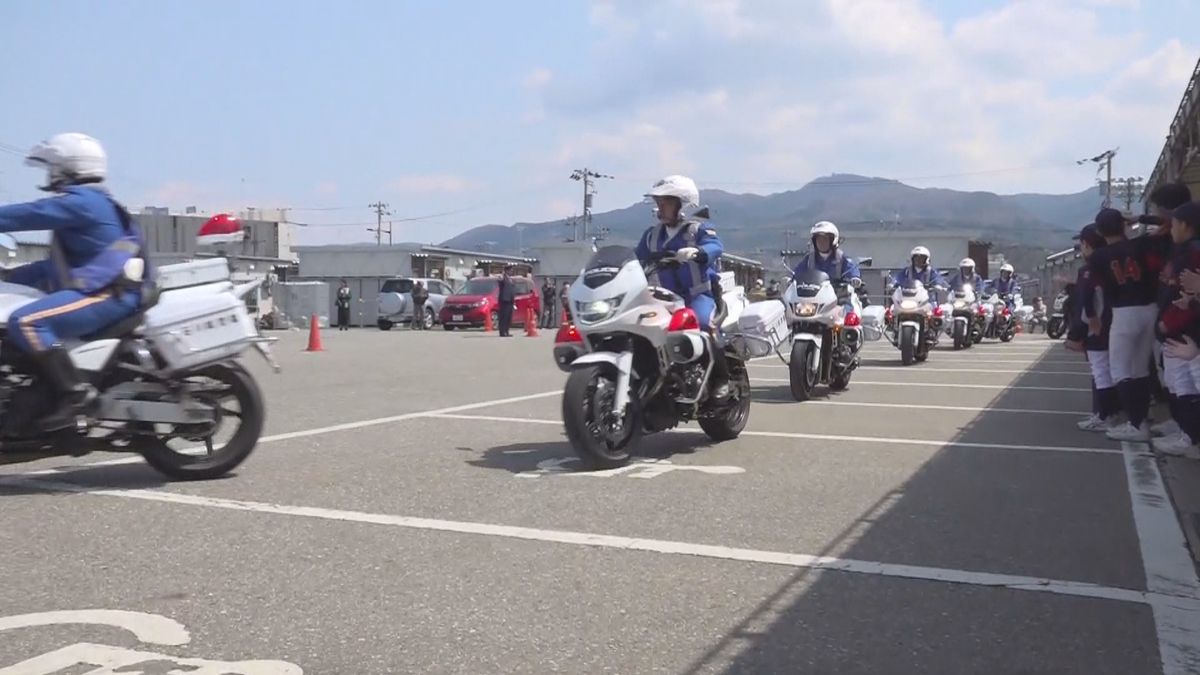 石川・輪島市で春の全国交通安全運動出発式　交通事故の防止を呼びかけ