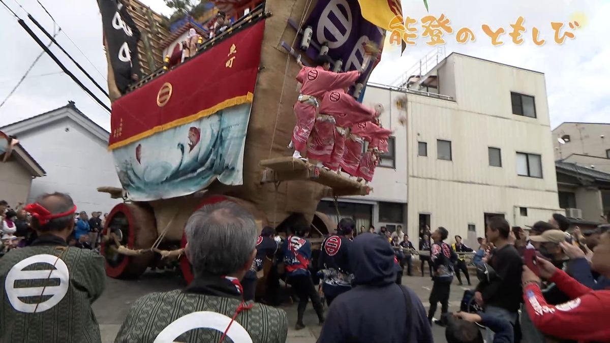 能登のともしび　～ 2年ぶりの“でか山”巡行　熱気に包まれる七尾の「青柏祭」